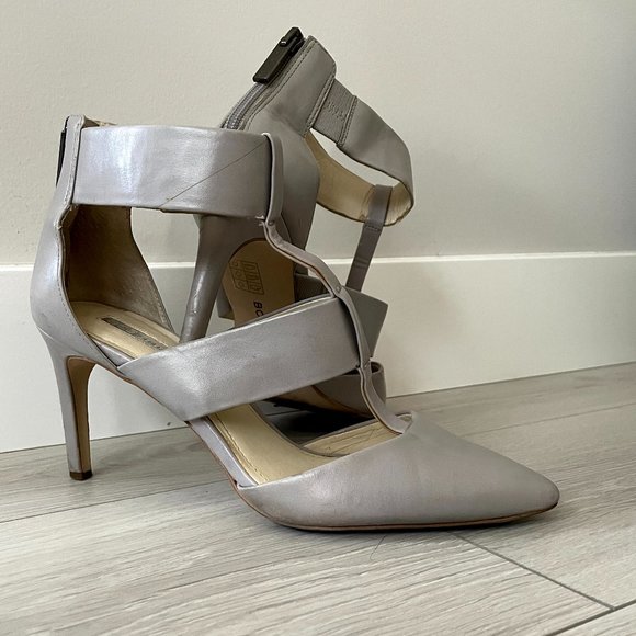 BCBG Ziggy Caged Heel in Grey - Sz 7 - Picture 7 of 11